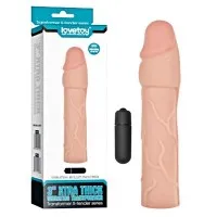 Funda Para Pene Extra Larga Con Bala Vibradora